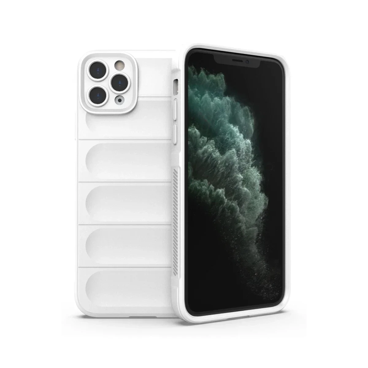 Apple iPhone 11 Pro Kılıf Optimum Silikon - Krem