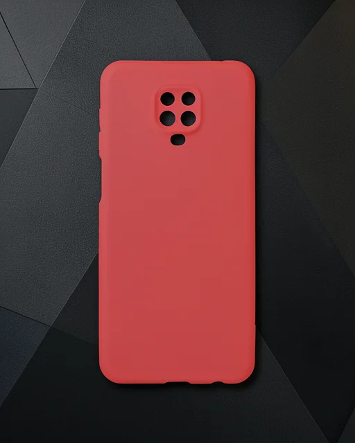 Xiaomi Redmi Note 9 Pro Kılıf Nano İçi Kadife Silikon - Sarı