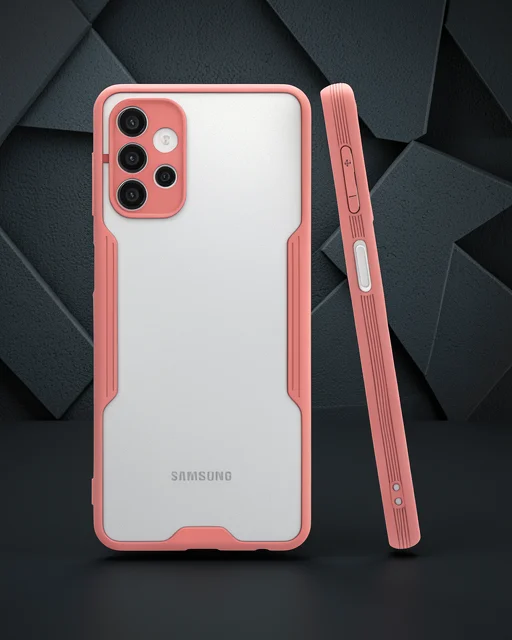 Samsung Galaxy A52 Kılıf Platin Silikon - Pembe