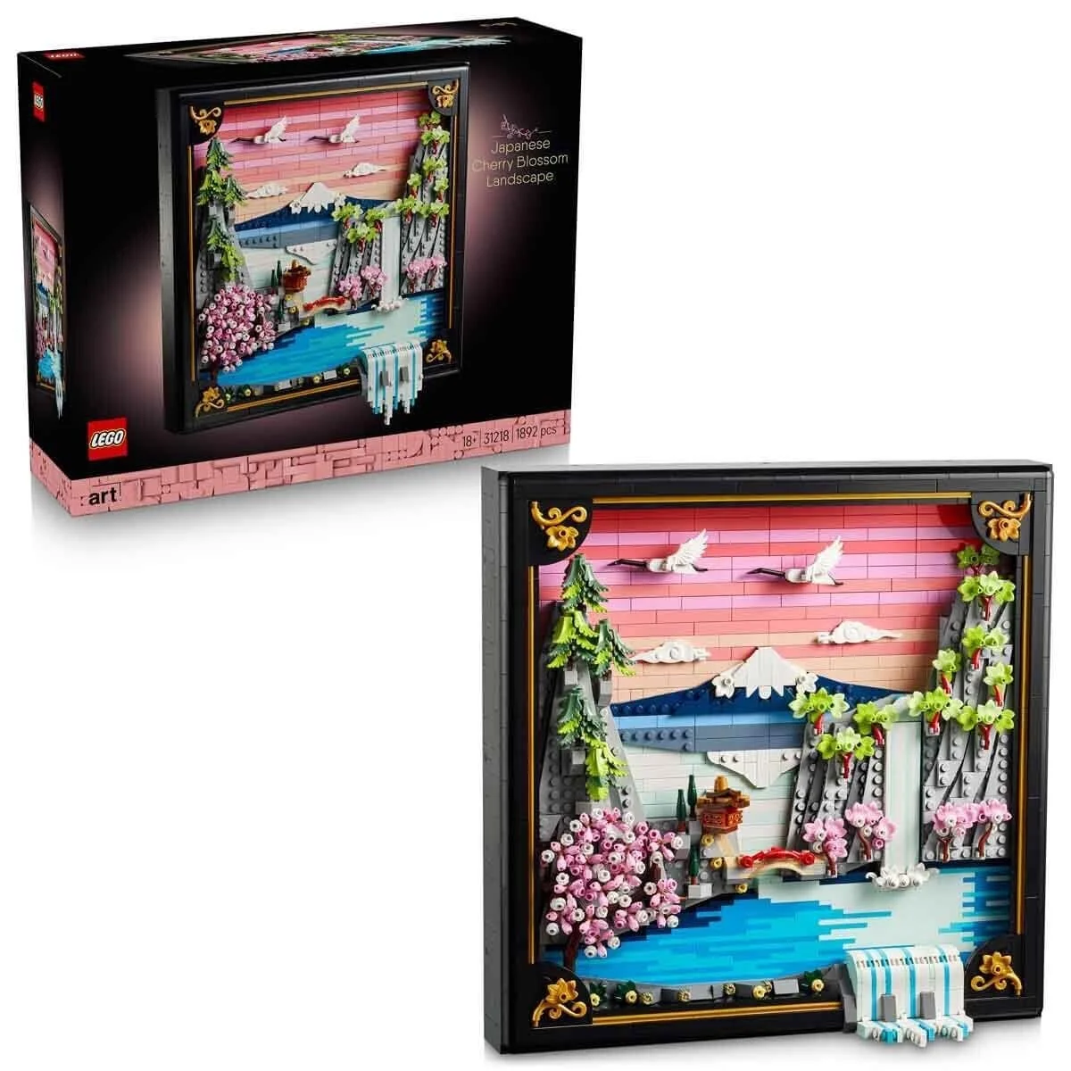 31218 Lego Art Japon Kiraz Çiçeği Manzarası 1892 parça +18 yaş