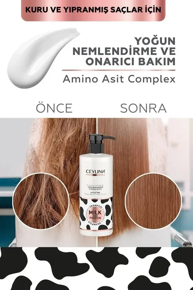 Ceylinn Yoğun Nemlendirme Etkili Şampuan 500 ml görsel 3