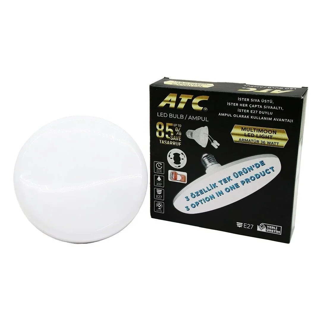 36 W 3 Özellikli Ufo LED Ampul görsel 2