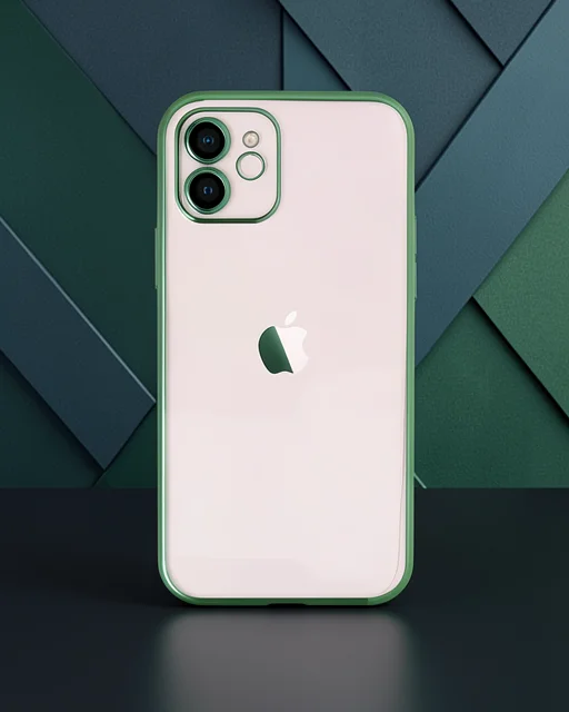Apple İphone 12 Kılıf Razer Lensli Silikon - Yeşil