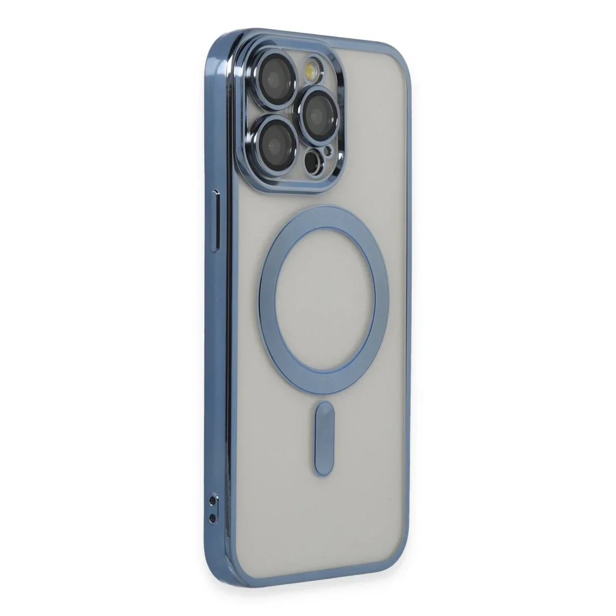Apple iPhone 14 Pro Max Kılıf Kross Magneticsafe Kapak - Sierra Blue görsel 2