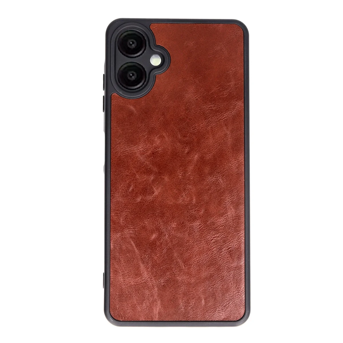 Samsung Galaxy A06 Kılıf Aras Deri Kapak - Bordo görsel 3