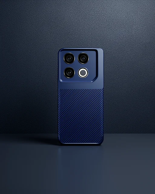 İnfinix Gt 20 Pro Kılıf Auto Focus Karbon Kapak - Lacivert