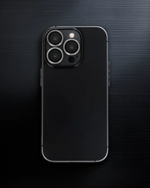 Apple İphone 13 Pro Max Kılıf Luko Lens Silikon - Siyah