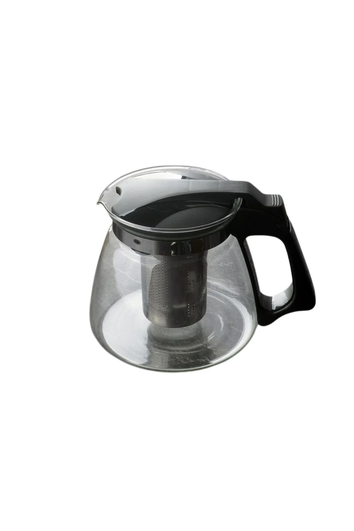 Süzgeçli Cam Demlik 1100 ml görsel 2