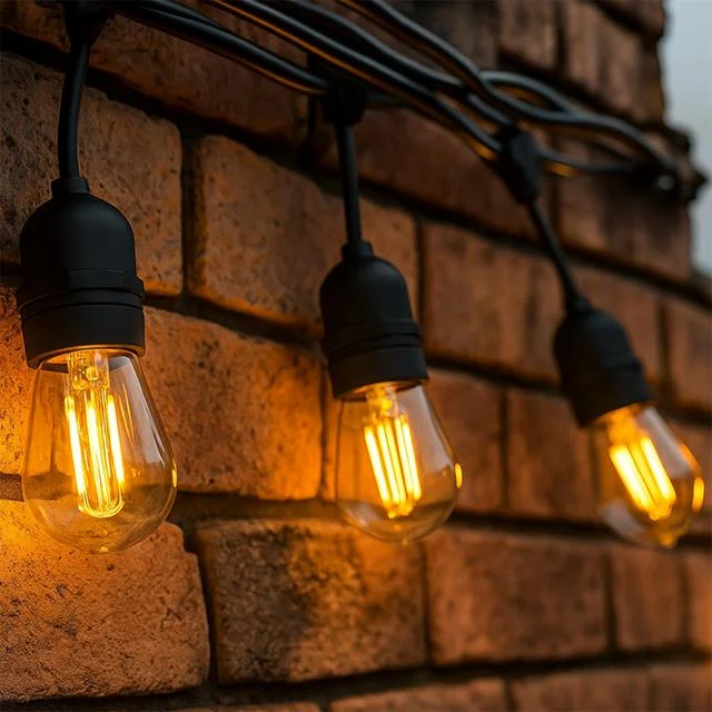 Ledx KB00001 5’li E27 Duy Sıralı 5 Metre Lamba Kablosu (5 Adet Duy İçerir) görsel 4