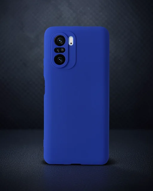 Xiaomi Poco F3 Kılıf First Silikon - Lacivert
