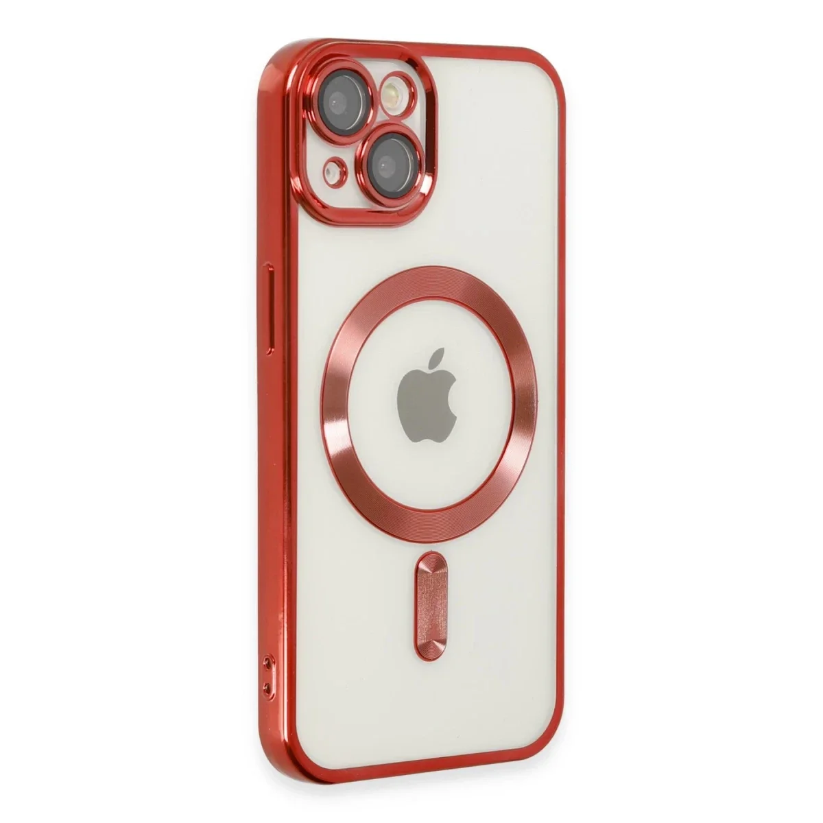 Apple iPhone 14 Plus Kılıf Kross Magneticsafe Kapak - Kırmızı görsel 2