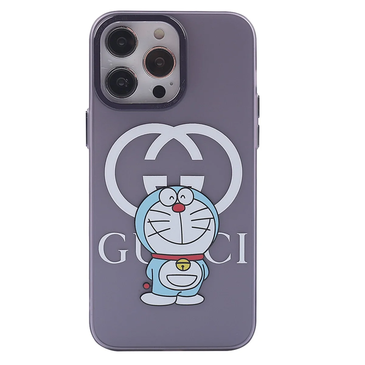 Apple İphone 13 Pro Kılıf Prada Desenli Kapak - Prada Mor - 3