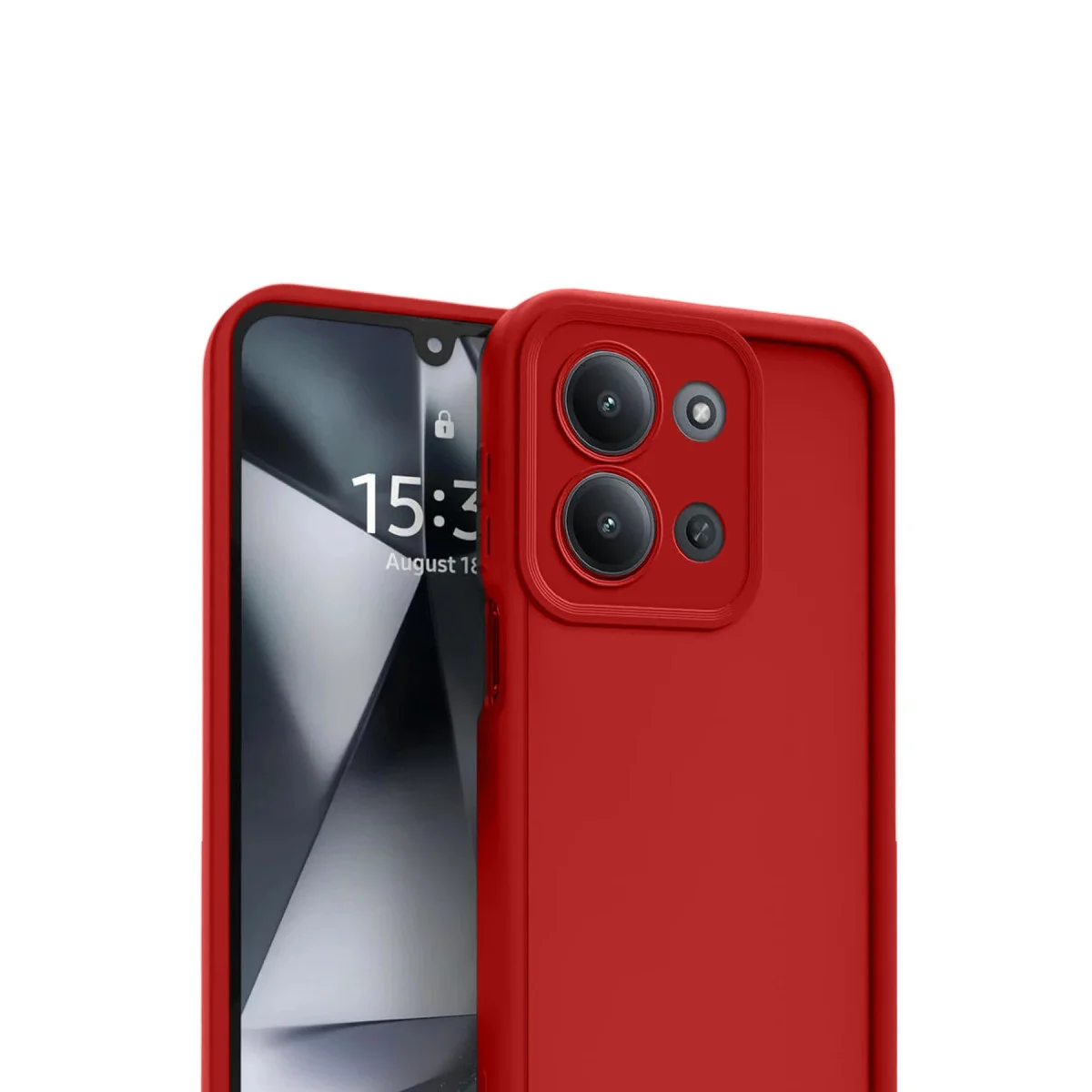 Xiaomi Redmi 15c 4g Viera Silikon - Kırmızı görsel 2