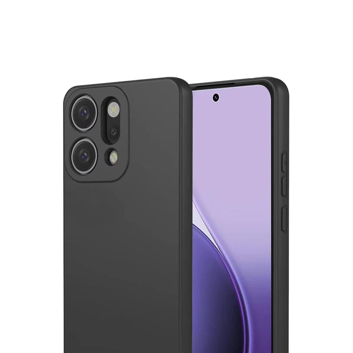 Oppo Reno 14 First Silikon - Siyah görsel 2