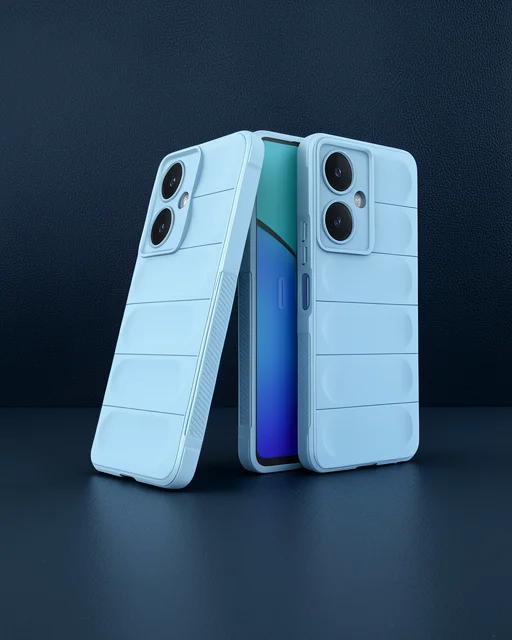 Vivo Y27 Kılıf Optimum Silikon - Sky Blue
