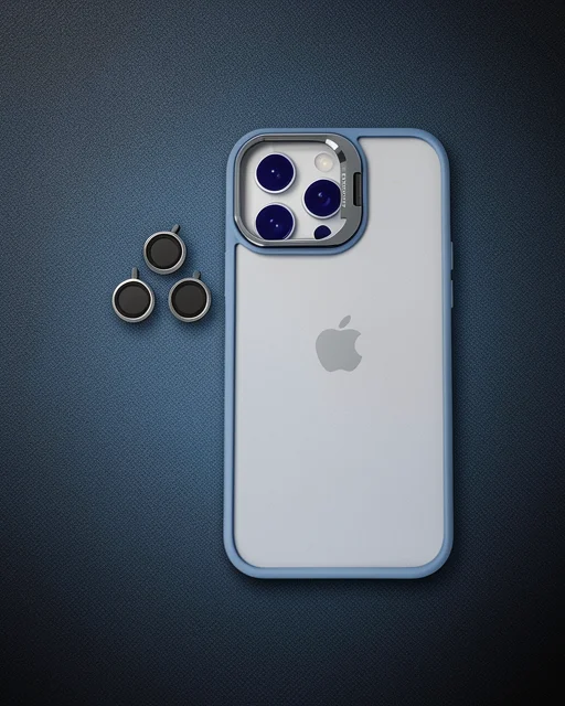 Joko Apple İphone 14 Pro Kılıf Roblox Lens Standlı Kapak - Sierra Blue