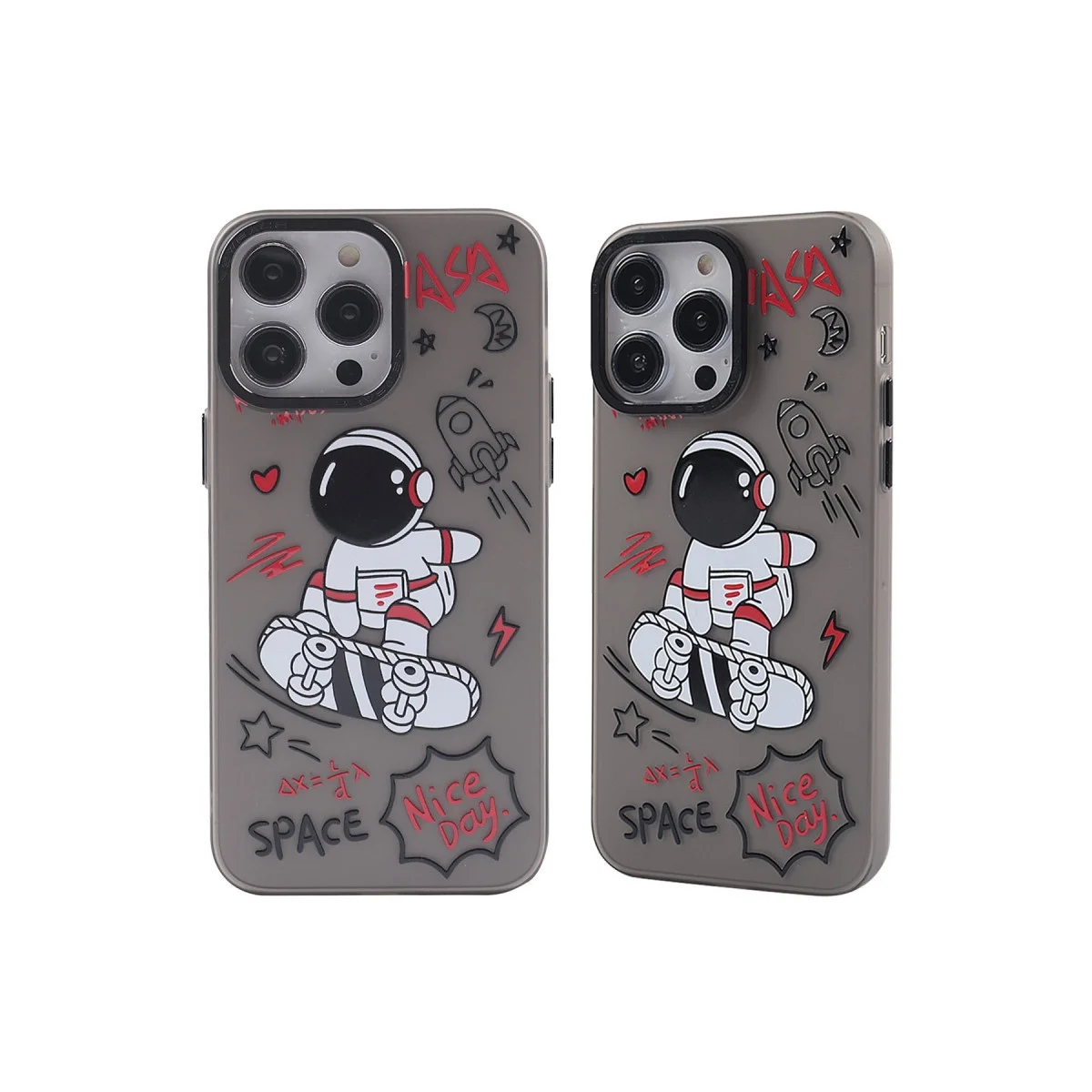Apple İphone 14 Pro Max Kılıf Prada Desenli Kapak - Prada Siyah - 1 görsel 3