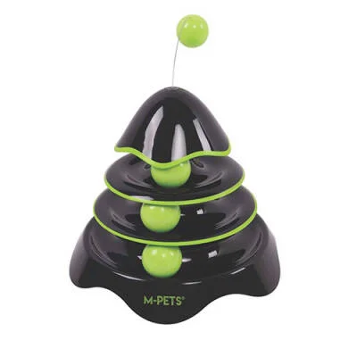 Yaylı Rocket Kedi Oyuncağı Siyah 25 Cm