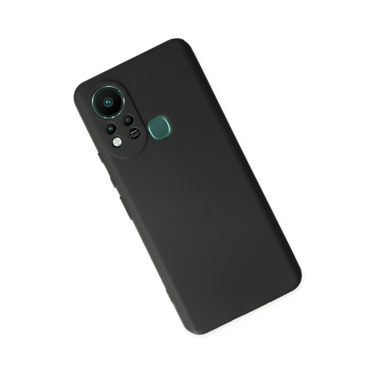 İnfinix Hot 11s Kılıf First Silikon - Siyah görsel 3