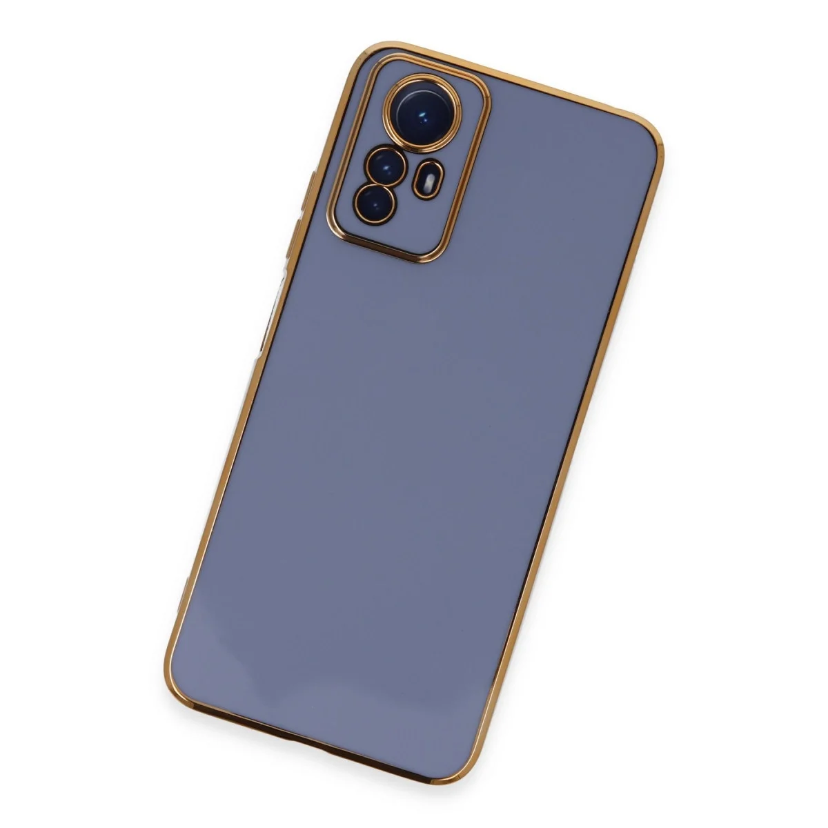 Xiaomi Redmi Note 12s Kılıf Volet Silikon - Mavi görsel 3