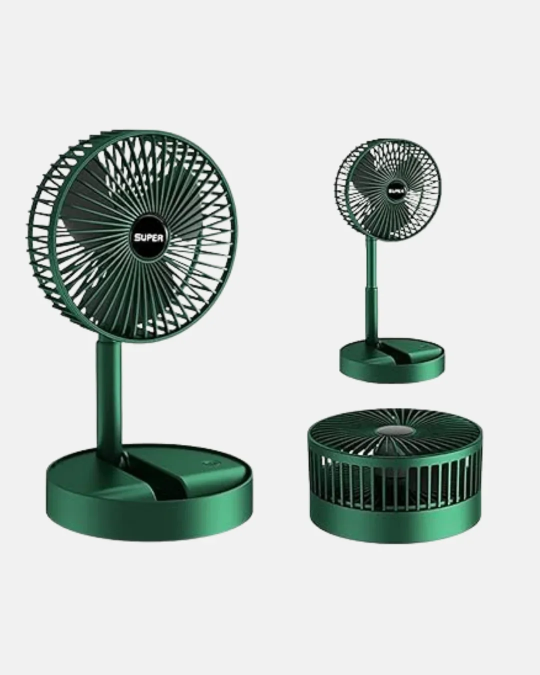 Taşınabilir Katlanabilir ni Fan 3 Kademeli Şarj Edilebilir görsel 4