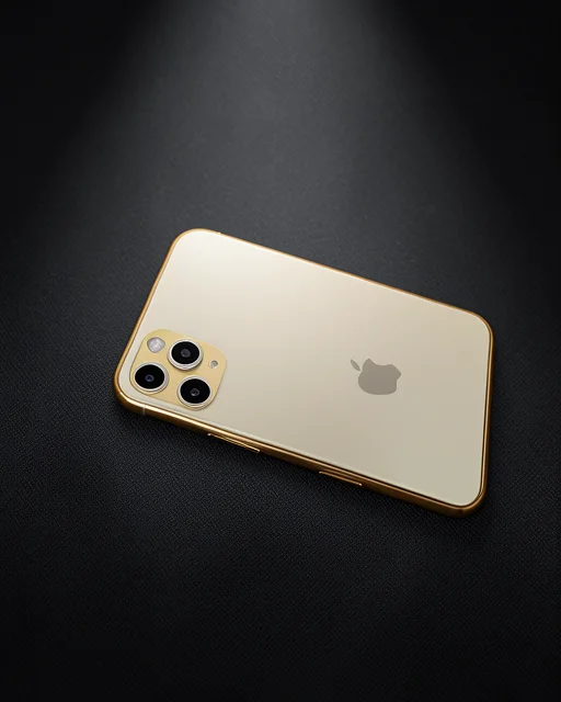 Apple İphone 11 Pro Max Rainbow Kamera Lens Koruma Cam - Gold