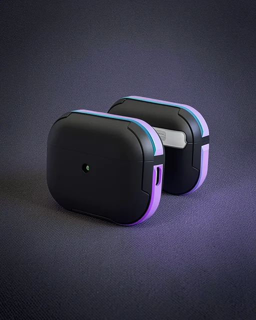 Apple Airpods Pro 2 (2.nesil) Mo-a8 Armor Kılıf - Rainbow