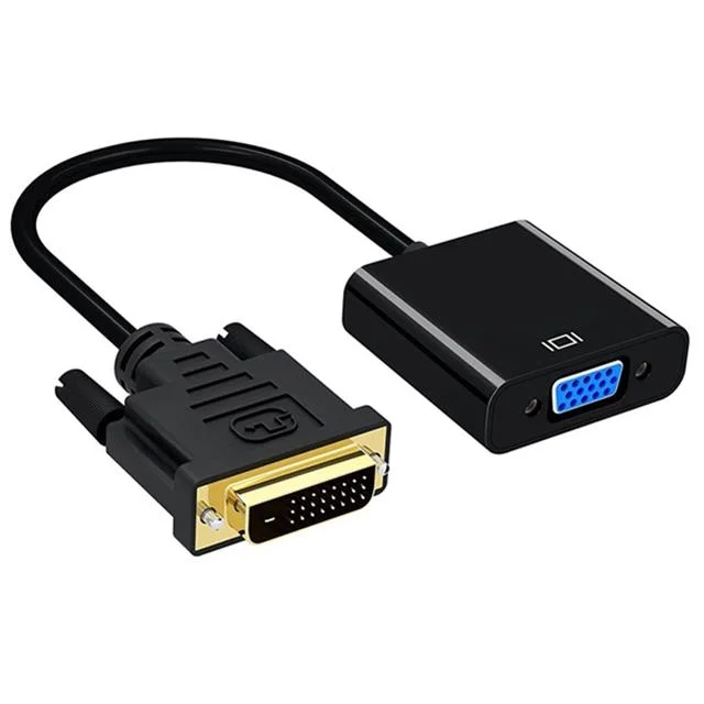 PM-18636 DVI-D 24+1 Erkek to VGA Dişi Çevirici Adaptör Kablo