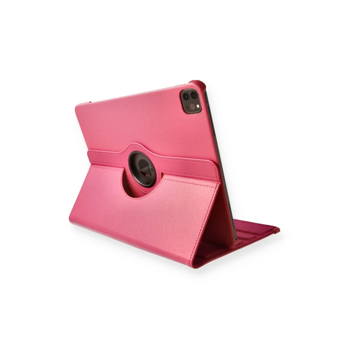 Apple iPad Pro 11 (2020) Kılıf 360 Tablet Deri Kılıf - Pembe