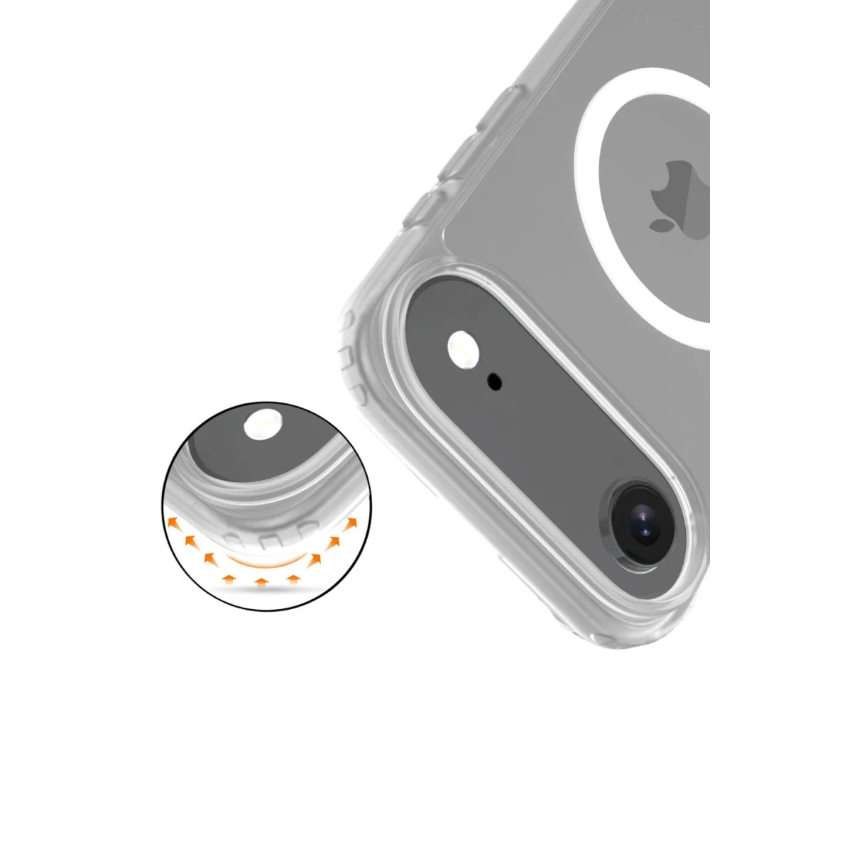 Joko Apple İphone 17 Air Jota Magsafe Kapak - Şeffaf görsel 3