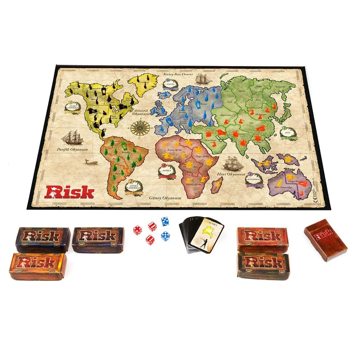B7404 Hasbro Gaming - Risk +10 yaş görsel 2