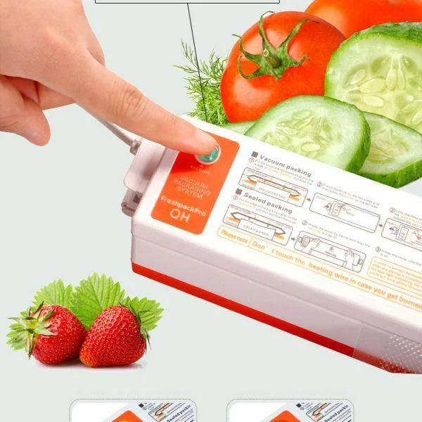 Ev Tipi Vakum Makinesi Gıda Vakum Makinası Vakum Paketleme Makine görsel 4