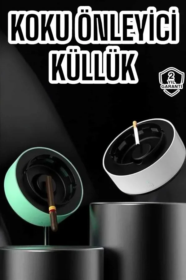 Dumanı Içine Çeken Küllük Kokuyu Hapseden Küllük Akıllı Kokusuz Küllük görsel 2
