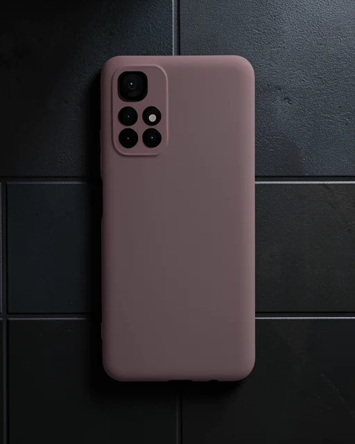 Xiaomi Redmi Note 11t Kılıf Nano İçi Kadife Silikon - Lila