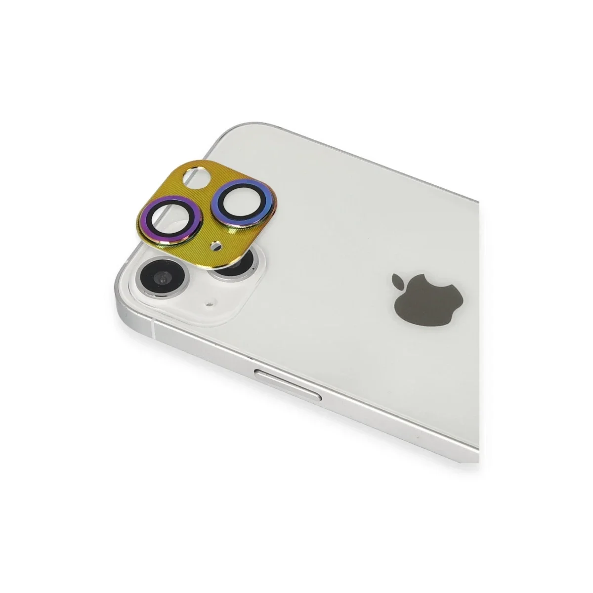 Apple iPhone 13 Pers Alüminyum Kamera Lens - Rainbow görsel 2