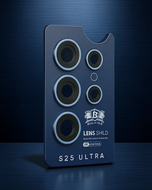 Samsung Galaxy S25 Ultra Bilvis Titan Kamera Lens - Lacivert