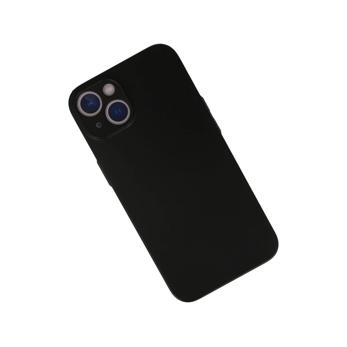 Apple İphone 13 Kılıf Pp Ultra İnce Kapak - Siyah görsel 2
