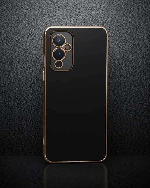 One Plus 9 Kılıf Volet Silikon - Siyah