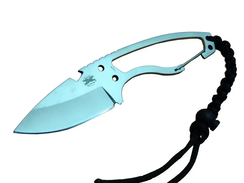 Gear Heat Hiker TX06WY Kamp Bıçağı 20 cm - Kancalı Metal Sap, Açacaklı, İpli