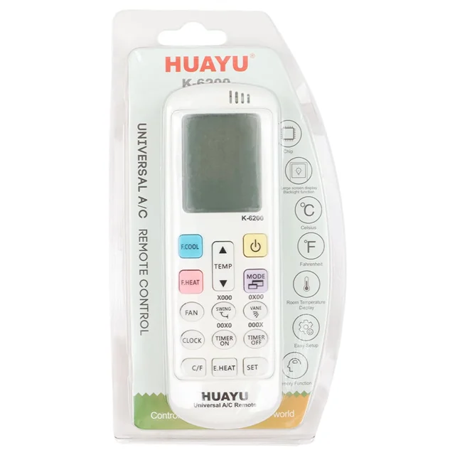 Huayu K-6200 Üniversal Akıllı Klima Kumandası görsel 2