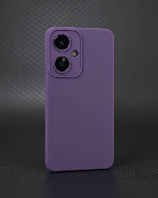 Vivo Y27 Kılıf Nano İçi Kadife Silikon - Mor