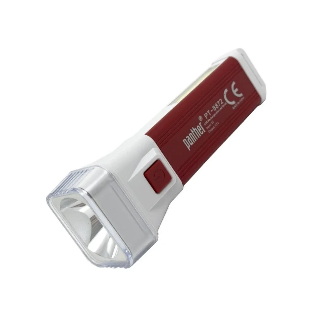 USB Şarjlı Solar El Feneri görsel 2