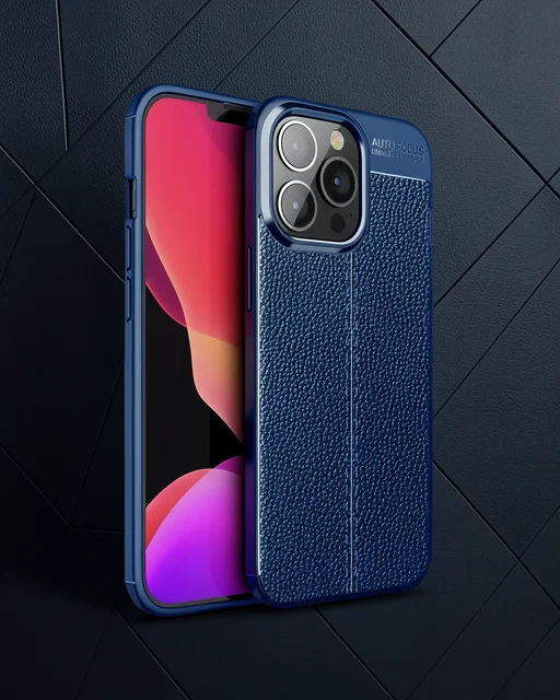 Apple İphone 13 Pro Kılıf Auto Focus Kapak - Lacivert