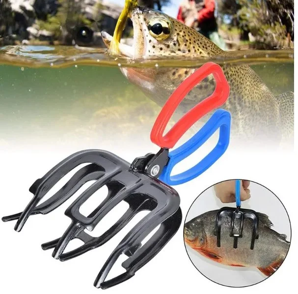 3 Pençeli 11 cm Balık Sabitleyici Maşa görsel 4