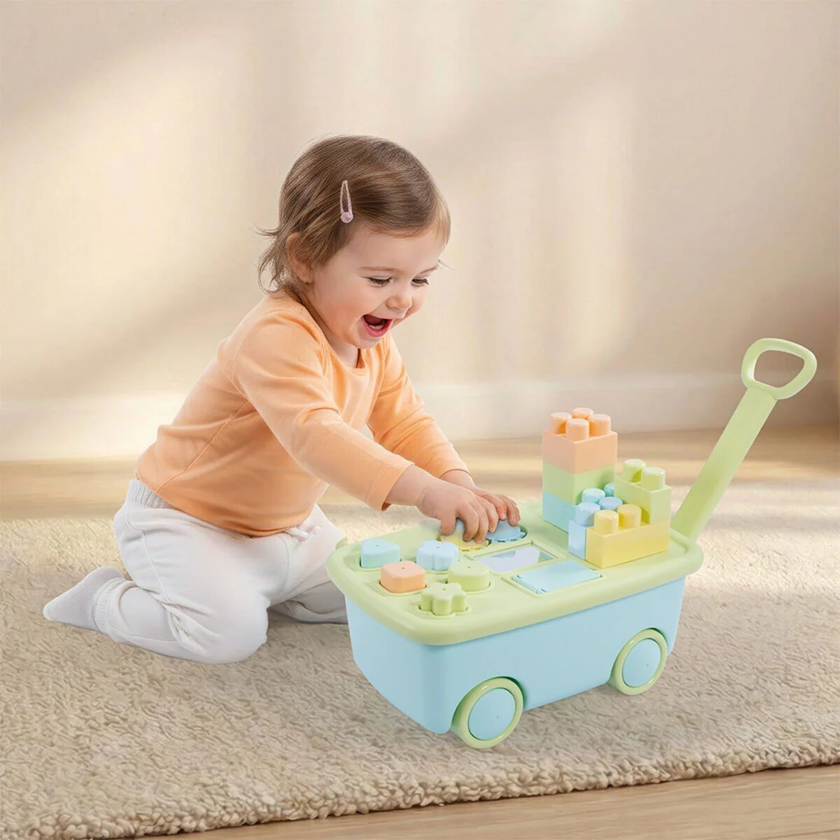 5209 Oyuncak Eğitici İlk Çek Çek Aracım görsel 2