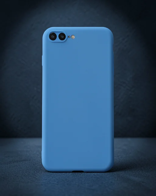 Apple İphone 7 Plus Kılıf First Silikon - Mavi