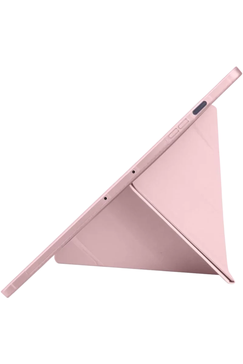 Apple iPad Pro 13 (2024) Kılıf Kalemlikli Hugo Tablet Kılıfı - Rose Gold görsel 3