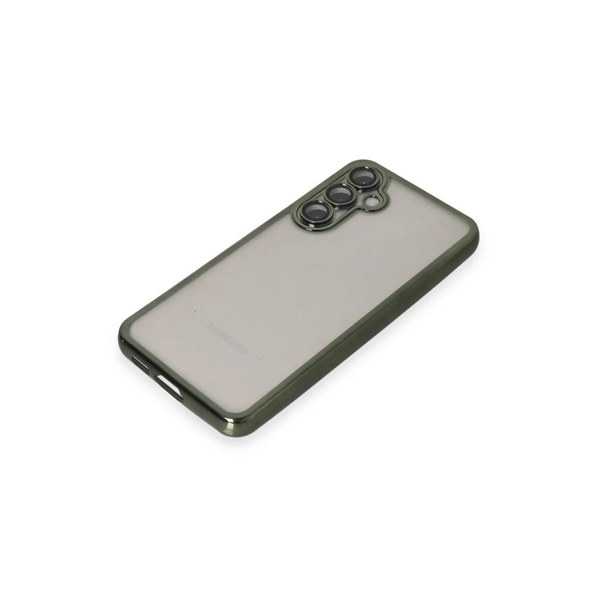 Samsung Galaxy S23 Fe Kılıf Razer Lensli Silikon - Yeşil görsel 4
