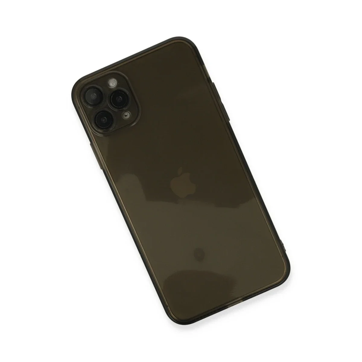 Apple iPhone 11 Pro Max Kılıf Fly Lens Silikon - Siyah görsel 3