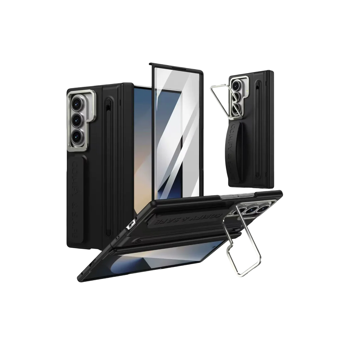 Joko Samsung Galaxy Z Fold 8 Ultra FoldPro Magsafe Kapak - Siyah